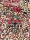 9'9 x 14'9 Antique Persian Kerman rug #910 / 10x15 Persian rug - Blue Parakeet Rugs