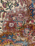 8'8 x 11'8 Antique Persian Mashhad rug #2226 / 9x12 Vintage Rug - Blue Parakeet Rugs