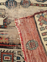 2' x 10'3 Antique Caucasus Talish Runner #1901 / 2x10 Vintage Runner - Blue Parakeet Rugs