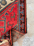 2' x 10'3 Antique Caucasus Talish Runner #1901 / 2x10 Vintage Runner - Blue Parakeet Rugs