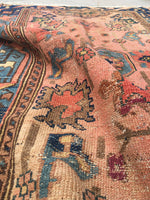 3'4 x 5' Antique Persian Malayer - Blue Parakeet Rugs