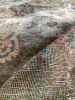 9'4 x 12' Loveworn Antique Persian Mahal #2690