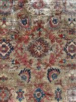 9'4 x 12' Loveworn Antique Persian Mahal #2690