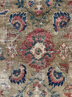 9'4 x 12' Loveworn Antique Persian Mahal #2690