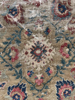 9'4 x 12' Loveworn Antique Persian Mahal #2690