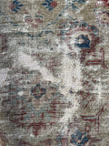 9'4 x 12' Loveworn Antique Persian Mahal #2690