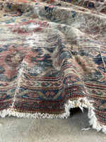 9'4 x 12' Loveworn Antique Persian Mahal #2690
