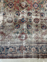 9'4 x 12' Loveworn Antique Persian Mahal #2690
