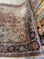 9'4 x 12' Loveworn Antique Persian Mahal #2690