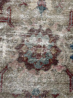 9'4 x 12' Loveworn Antique Persian Mahal #2690