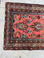 3’ x 5' Antique Persian Malayer rug #2540 / 3x5 vintage rug - Blue Parakeet Rugs