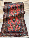 3’ x 5' Antique Persian Malayer rug #2540 / 3x5 vintage rug - Blue Parakeet Rugs