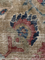 9'4 x 12' Loveworn Antique Persian Mahal #2690