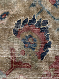 9'4 x 12' Loveworn Antique Persian Mahal #2690