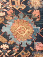 14'10 x 17'8 Antique tribal Persian Bakshayesh Legacy rug / 15x18 rug / Oversize Antique Rug - Blue Parakeet Rugs