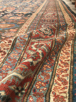 14'10 x 17'8 Antique tribal Persian Bakshayesh Legacy rug / 15x18 rug / Oversize Antique Rug - Blue Parakeet Rugs