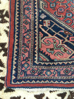 3x4 Antique Persian Bidjar Rug (#850ml) - Blue Parakeet Rugs