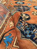 3'10 x 6' Antique afghani rug  (#853ml) - Blue Parakeet Rugs