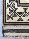3'4 x 4'8 Vintage Persian Gabbeh Rug (#513) - Blue Parakeet Rugs