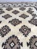 3'4 x 4'8 Vintage Persian Gabbeh Rug (#513) - Blue Parakeet Rugs