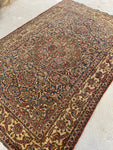 Antique Persian rug Esfahan