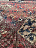 3' x 3'9 Antique Square Baluchi Rug #1179