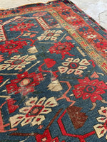 3'2 x 4'7 Antique Prayer Rug #900ML