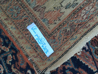 4'2 x 6'4 Antique Village rug #1042ML - Blue Parakeet Rugs