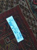 6 x 9'2 Antique Paisley Persian Afshar Rug (#1043ML) - Blue Parakeet Rugs
