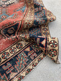 3'2 x 5'8 Perfectly Worn Antique Persian Scatter Rug #2881