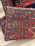 3'6 x 16'2 Antique Tribal Runner #2067 / 4x16 Vintage Runner - Blue Parakeet Rugs