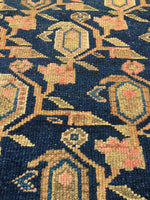 3'6 x 6'4 antique Kurdish rug - Blue Parakeet Rugs