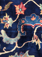 12x18 Vintage and royal Oversize Persian Tabriz rug / oversize vintage rug #1050 - Blue Parakeet Rugs
