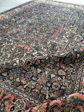 4'10" x 6'8" Persian Bibikabad Rug - Blue Parakeet Rugs