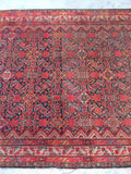 5'4 x 9'2 Antique Persian Malayer rug #1218ML / 5x9 Vintage Rug - Blue Parakeet Rugs