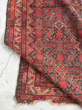 5'4 x 9'2 Antique Persian Malayer rug #1218ML / 5x9 Vintage Rug - Blue Parakeet Rugs