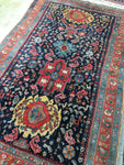 4'3 x 6'10 Jewel Antique Persian Malayer (#463N) - Blue Parakeet Rugs