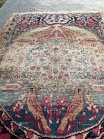 [vintage rugs] - Blue Parakeet Rugs