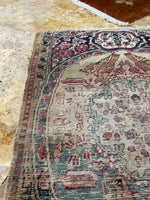 [vintage rugs] - Blue Parakeet Rugs