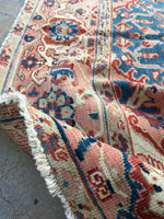 8'7 x 11'2 Persian Tabriz Rug (#1220) / Large vintage rug - Blue Parakeet Rugs