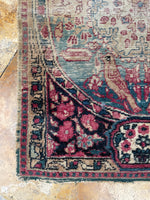 [vintage rugs] - Blue Parakeet Rugs
