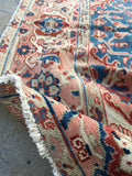 8'7 x 11'2 Persian Tabriz Rug (#1220) / Large vintage rug - Blue Parakeet Rugs