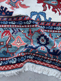 [vintage rugs] - Blue Parakeet Rugs