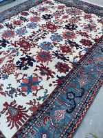 [vintage rugs] - Blue Parakeet Rugs