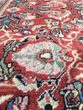 7'4 x 11'4 Antique Persian Mahal Rug (#716) - Blue Parakeet Rugs