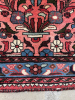 2'7 x 20' Skinny and long Lilihan runner #2074 / 3x20 Vintage Runner - Blue Parakeet Rugs
