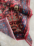 2'7 x 20' Skinny and long Lilihan runner #2074 / 3x20 Vintage Runner - Blue Parakeet Rugs