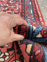 2'7 x 20' Skinny and long Lilihan runner #2074 / 3x20 Vintage Runner - Blue Parakeet Rugs
