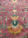 16’7 x 33’10 Palace size 19th Century Agra rug #JLA1 / 17x34 antique rug - Blue Parakeet Rugs