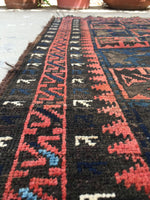 2'6 x 3'9 Antique Baluch Rug (#727) - Blue Parakeet Rugs